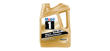 Mobil 1 bottle