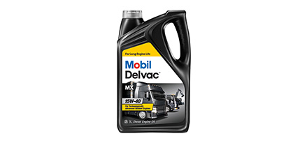 Mobil delvac bottle